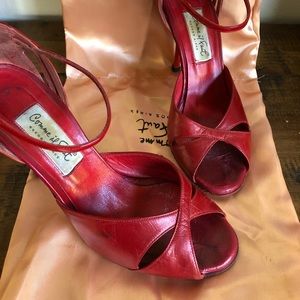 Comme Il Fault tango shoes Size 7 Heels 4”